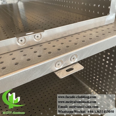 Perforierter Metallschirm aus massivem Aluminium für die Deckenwand
