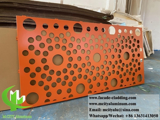 Lasergeschnittene Platte Metallbildschirm Aluminiumblech mit dekorativen Mustern für Gebäude Wandverkleidung Dekoration Gartenzaun