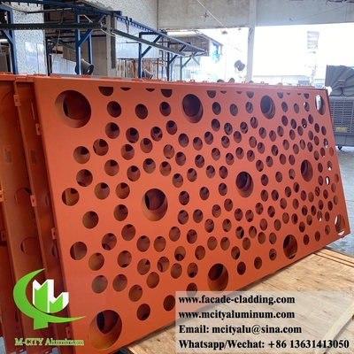 Lasergeschnittene Aluminiumfassaden Metallbildschirm mit dekorativen Mustern China Fabrik