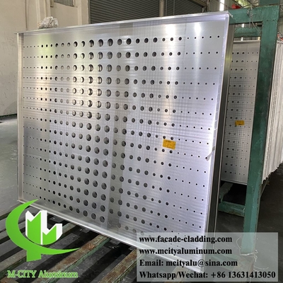 Perforierter Metallschirm aus massivem Aluminium für die Deckenwand