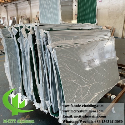 Laserschnittplatten Metallbildschirm Aluminiumplatten für Gebäudekoration 3 mm rostfeste