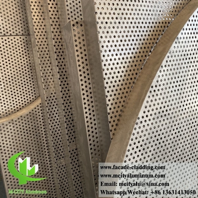 Perforierter Metallblech Aluminium Decken Dekoration