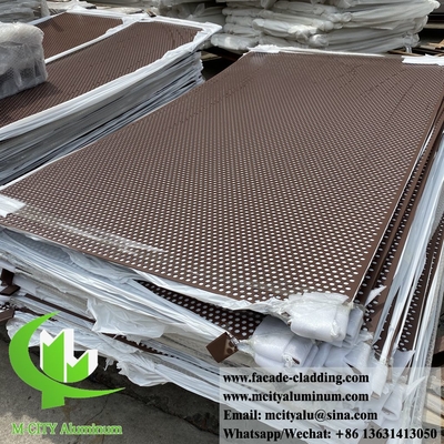Perforierte Metallwandplatten Aluminiumbildschirm für Gartenzaunwandverkleidung Laserschnittplatten
