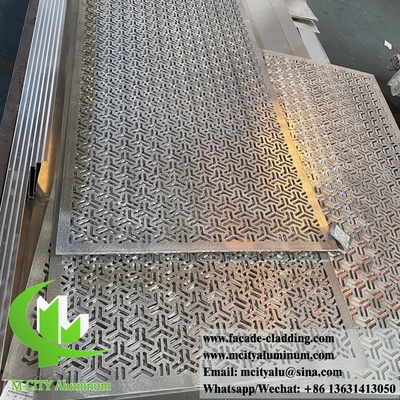CNC-Lasergeschnitte geschnitzte Metallplatte für Gartenzaun Aluminiumbildschirm Gebäude Dekoration 4 mm Dicke in China