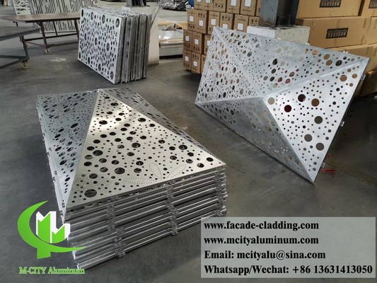 Baum-Design-Laser-Schnitt-Aluminium-Bildschirm Metallplatten für die Außendekoration wasserdicht