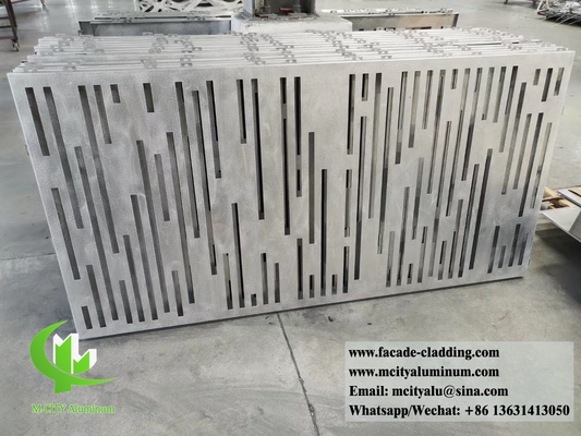 Baum-Design-Laser-Schnitt-Aluminium-Bildschirm Metallplatten für die Außendekoration wasserdicht