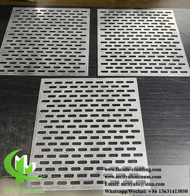 Metallperforierte Aluminiumplatten für Gebäudefassaden, Wandverkleidung, Innenausstattung
