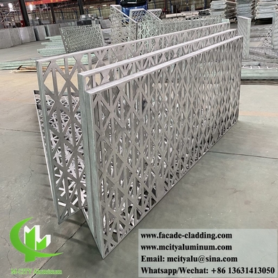 Feste Aluminiumverkleidung mit Perforationsmustern, alle Durchmesser können mit PVDF-Farbe durchbohrt werden