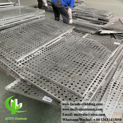 Lasergeschnittene Aluminiumplatten für Fensternetze und Wandverkleidungen