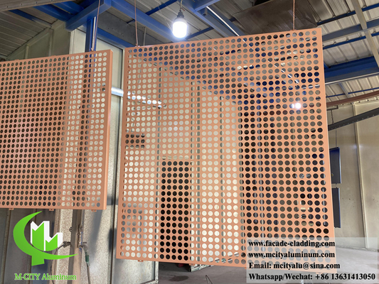 Lasergeschnittene Aluminiumplatten für Fensternetze und Wandverkleidungen