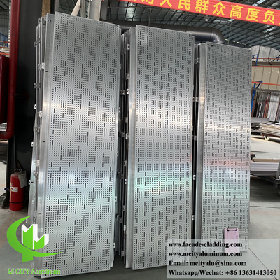 Lasergeschnittene Aluminiumplatten für Fensternetze und Wandverkleidungen