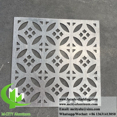 Aluminiumplatten aus 3 mm Metall für die Dekoration von Fassadenwänden