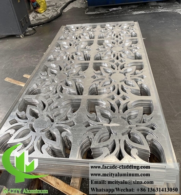 Aluminiumplatten aus 3 mm Metall für die Dekoration von Außenwandfassaden