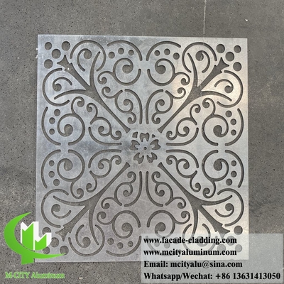 Aluminiumplatten aus 3 mm Metall für die Dekoration von Außenwandfassaden
