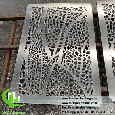 Aluminiumplatten aus 3 mm Metall für die Dekoration von Außenwandfassaden