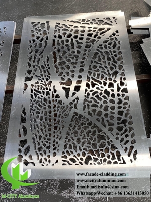Aluminiumplatten aus 3 mm Metall für die Dekoration von Fassadenwänden