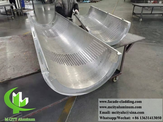 Architektonische Metallverkleidung für Säulendekoration Aluminiumfolie gegen Rost