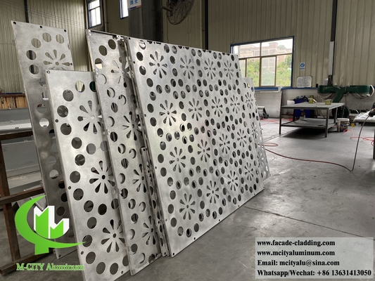 Lasergeschnittene Metallplatten mit Mustern Dekorierte Metallplatten für Bildschirmwand