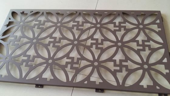 Aluminiumperforierter Metallblech PVDF-Wandverkleidung für Gebäudefassaden mit einer Dicke von 3 mm