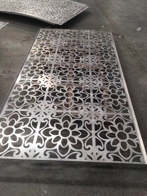 Architektonische Metallwandverkleidung Massiv-Aluminiumblech mit Mustern für Gebäude Außen-Innenarchitektur
