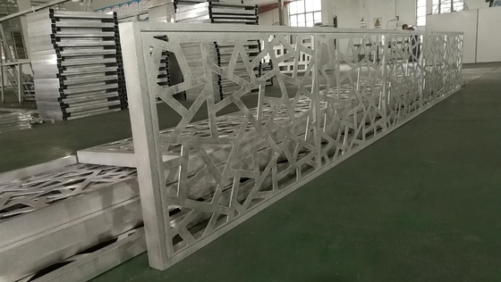 Architektonisches Metall-Laser-Schnitt-Schirm Aluminium-Festplatte mit Baummuster