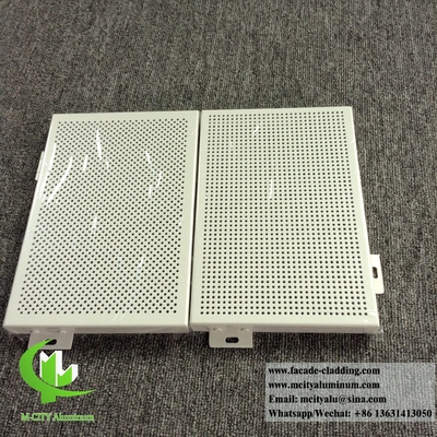Massivaluminium Verkleidung Metallplatten für Wandverkleidung Fassade PVDF Beschichtung Graue Farbe