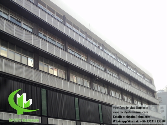 CNC-Perforierter Aluminium-Bekleidungsblech Massivaluminium Außenwandverkleidung Dekoration