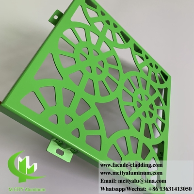 Dekorative Metallschirm Aluminiumblech für die Privatsphäre Schirm Zaun Wandverkleidung Dekoration
