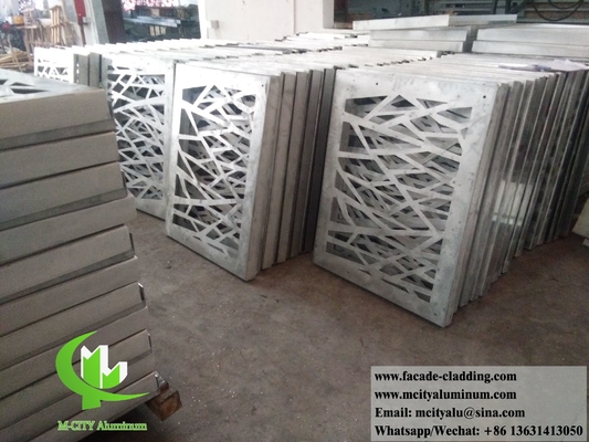 Dekorative Metallschirm Aluminiumblech für die Privatsphäre Schirm Zaun Wandverkleidung Dekoration