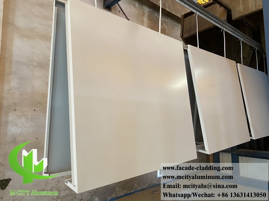 Metallwandverkleidung Aluminiumplatten Architektur Metallfassadensystem Wasserdicht