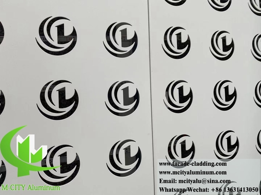 Lasergeschnitte dekorative Perforationsplatten Metallplatten Massivaluminiumplatten