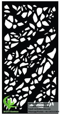 Architektonisches Metallblech Aluminium-Sliver Graue Farbe 3mm Dicke 3D-Design Dekoration