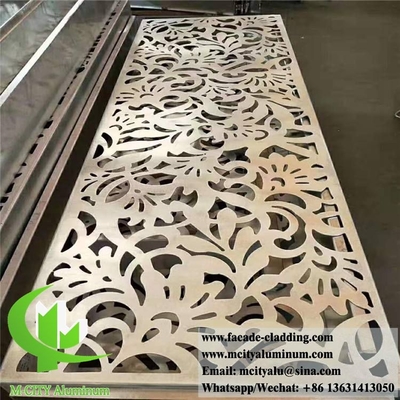 Architektonisches Metallblech Aluminium-Sliver Graue Farbe 3mm Dicke 3D-Design Dekoration