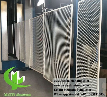 Perforierte Metallplattenplatten Aluminiumplatten für Wandfassaden Säulenplatten