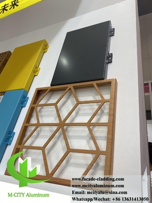 Architektonisches Metallbildschirm mit Lasergeschnittenen Mustern Aluminiumblech 3mm Metallblech