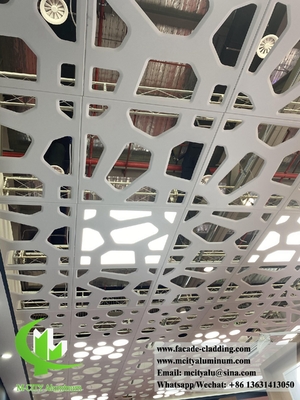 Perforierter Metallblech Aluminium Decken Dekoration