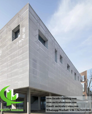 Perforierende Metallschirme Aluminiumplatten für Wandverkleidung Dekoration Metallnetz