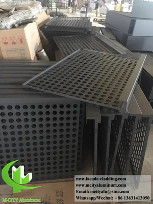 Perforierte Metallwandplatten für Decken oder Fassaden