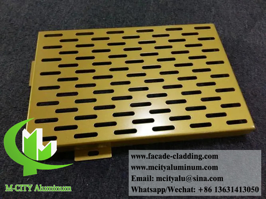 Perforierte Metallwandplatten für die Deckenverkleidung, feuerfeste perforierte Metallnetze