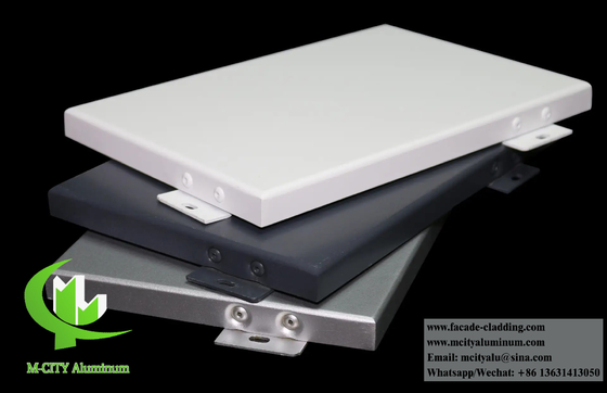Holzkornfarbe Metallwandplatten aus massivem Aluminium, nicht ACP, langlebige Verwendung zur Außendekoration