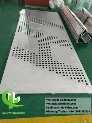 Perforierte Metallwandplatten für Decken oder Fassaden