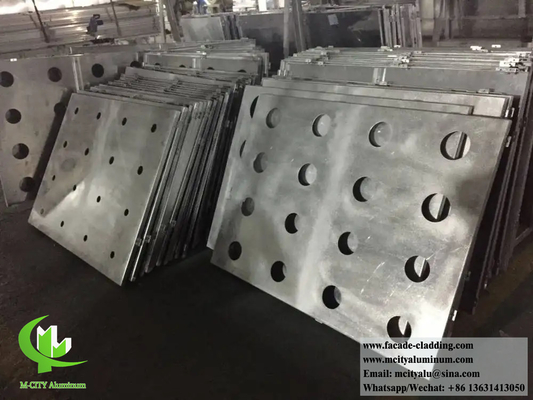 Metallwandplatten Lasergeschnitten Aluminium-Bildschirm Raumabteilungen 3 mm Dicke