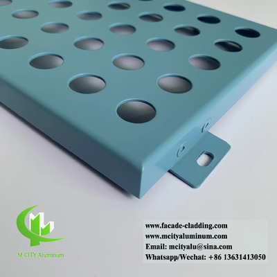 Perforierte Metallwandplatten für die Deckenverkleidung, feuerfeste perforierte Metallnetze