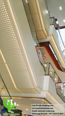 Metallbleche für Wanddekoration, haltbare feuerfeste Architekturverkleidungsmaterialien