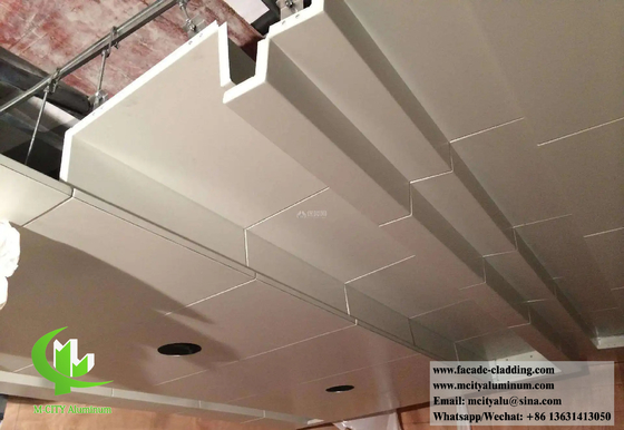 Perforierte Metallwandverkleidung für Aufzugdekoration mit LED-Licht