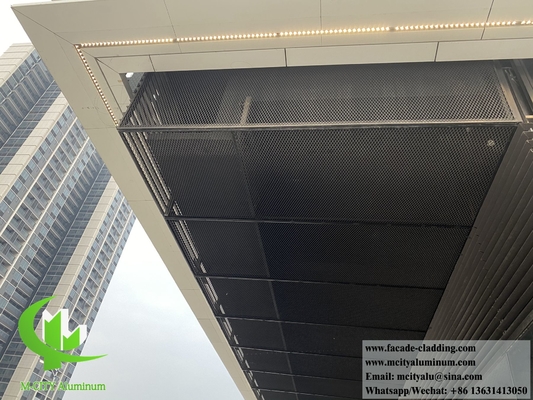 Perforiertes Metallnetz ausgedehntes Mesh Aluminium für die Außendeckung
