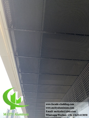 Perforiertes Metallnetz ausgedehntes Mesh Aluminium für die Außendeckung