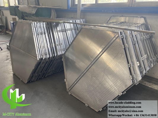 3D-Metallbeschichtung Massivaluminiumfolie für Wanddekoration