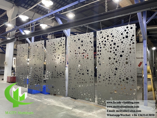 Perforierbare Aluminiumfolien für Wandverkleidungsfassaden