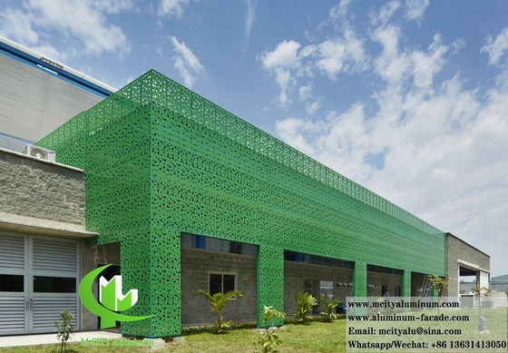 Perforierbare Aluminiumfolien für Wandverkleidungsfassaden